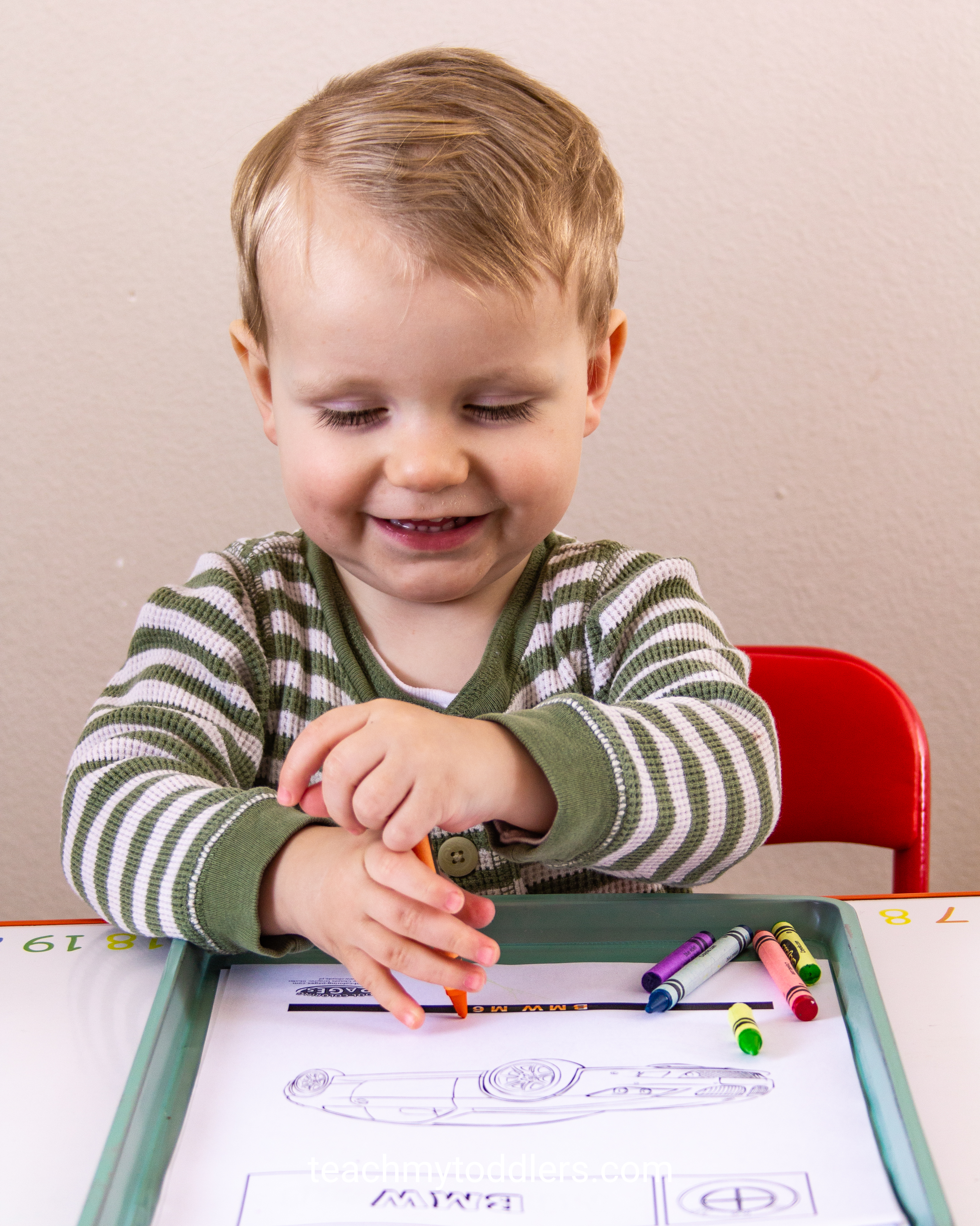 Teach your toddlers about cars using these awesome car activities