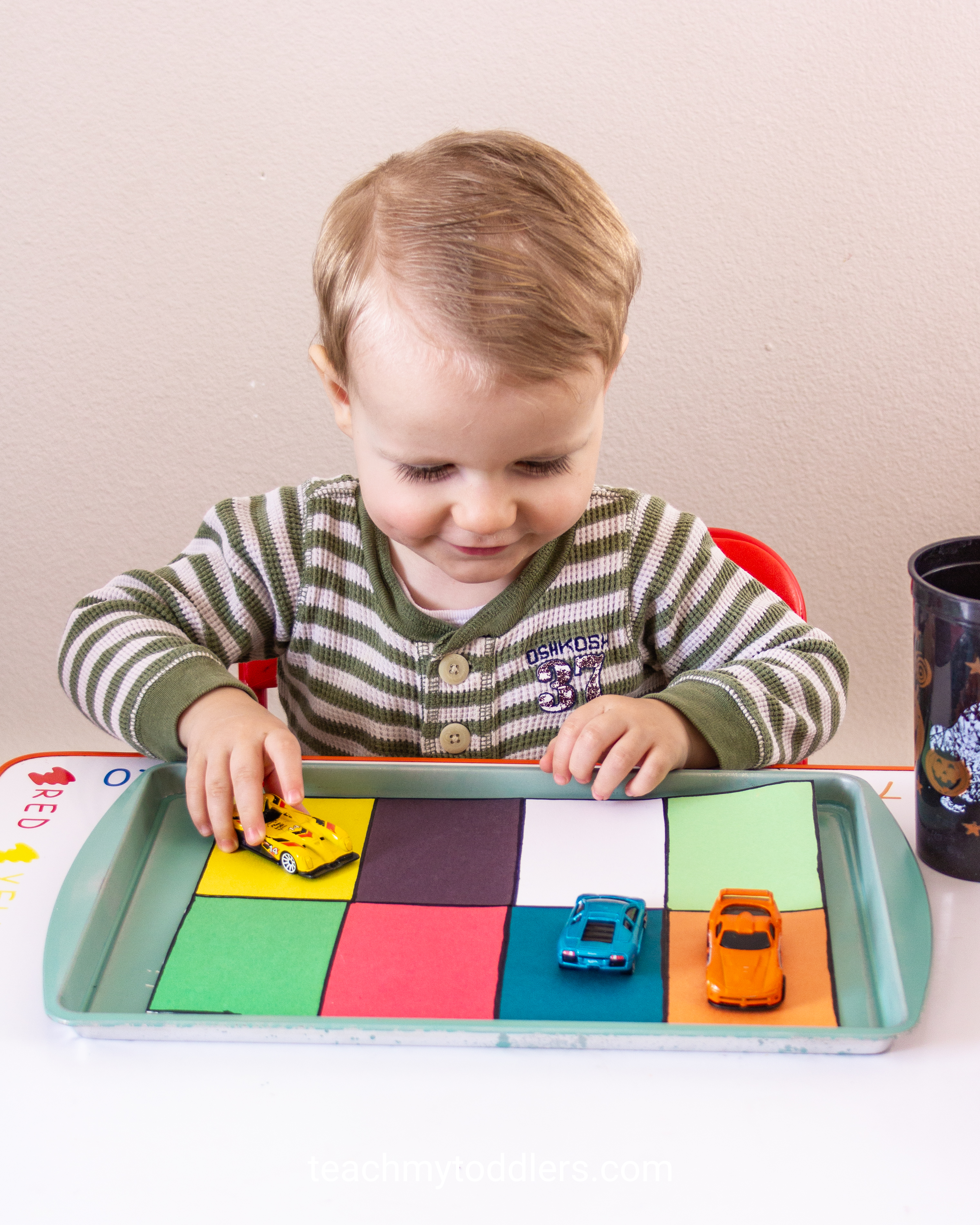 Teach your toddlers about cars using these unique car activities