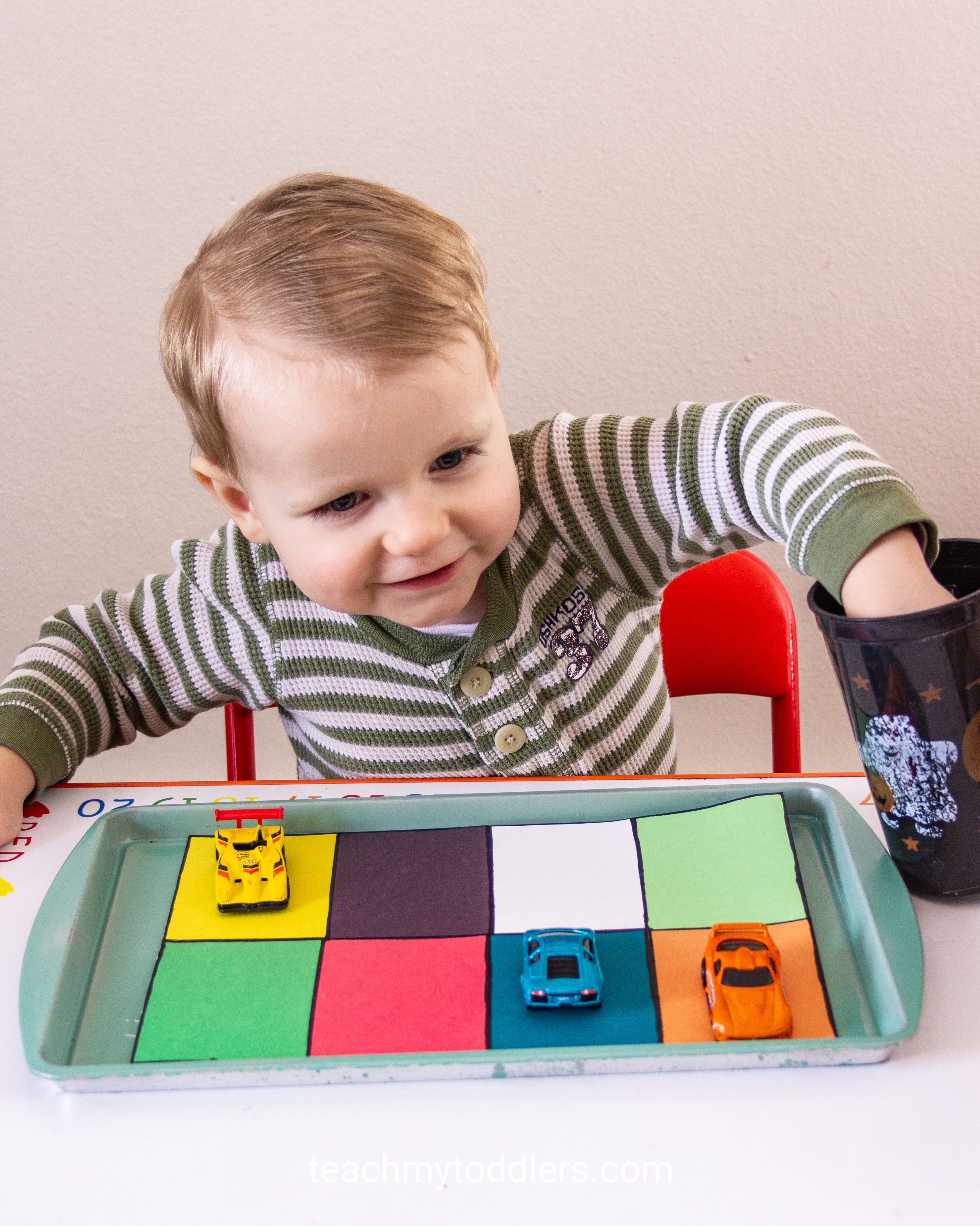 Use these awesome car activities to teach toddlers about cars