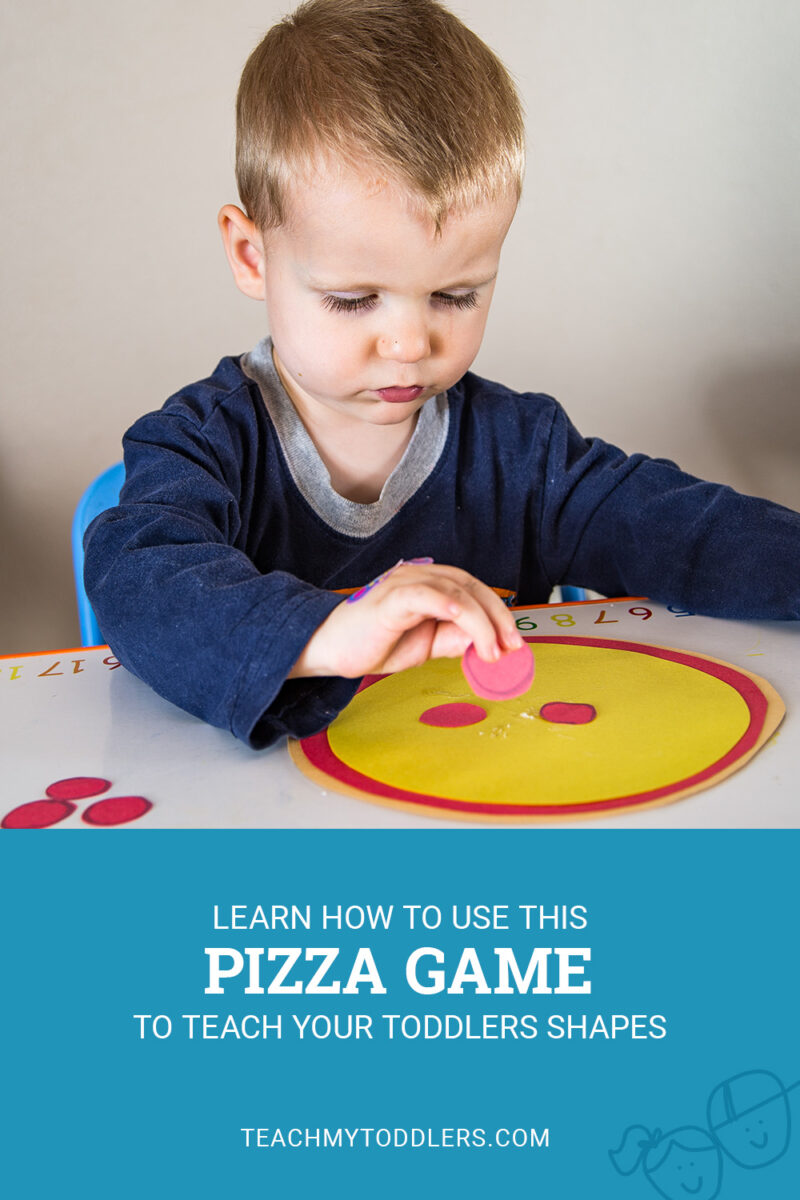 Shape Pizzas to Teach Shapes - Teach My Toddlers