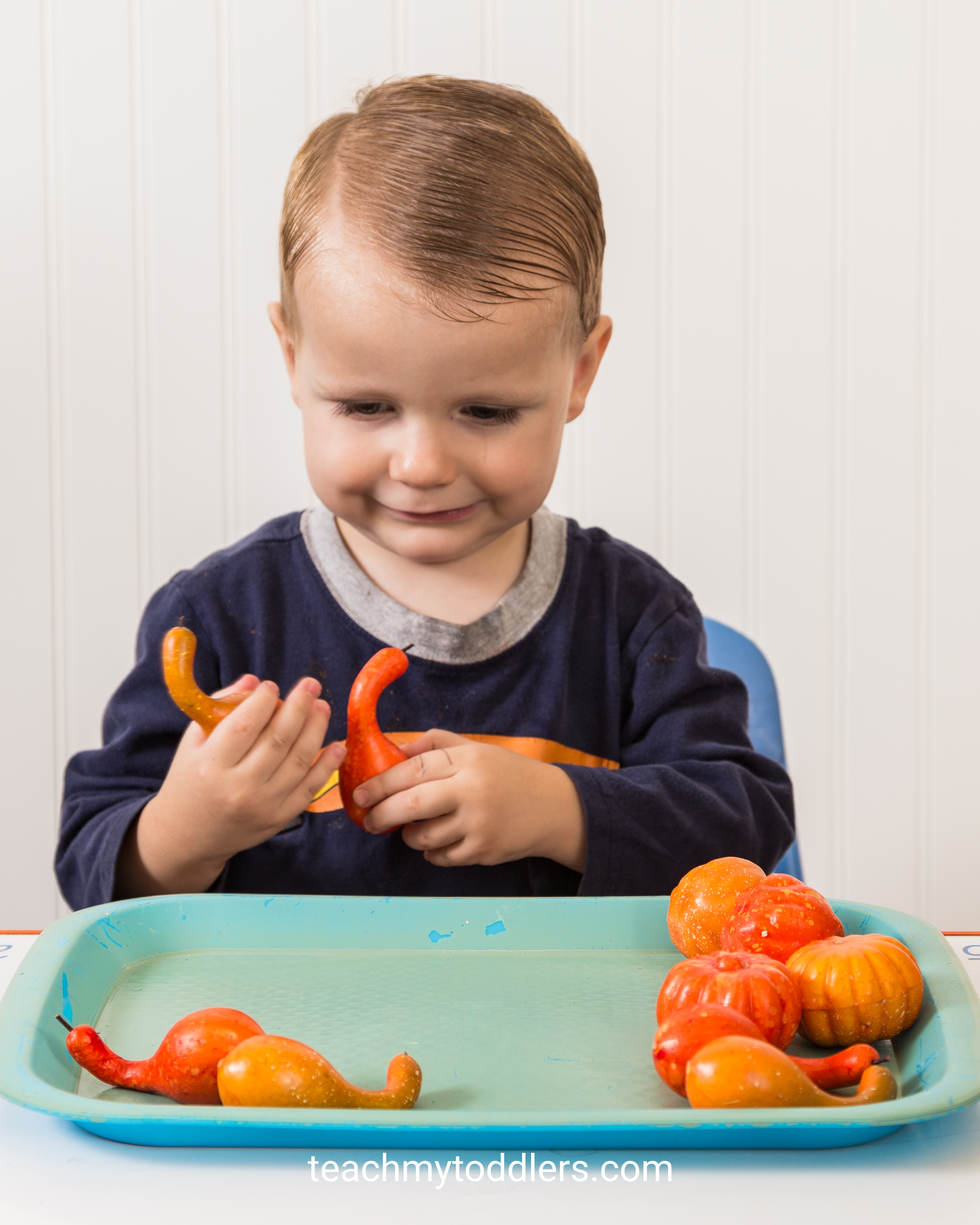 Use these pumpkin themed activities to teach your toddlers about fall