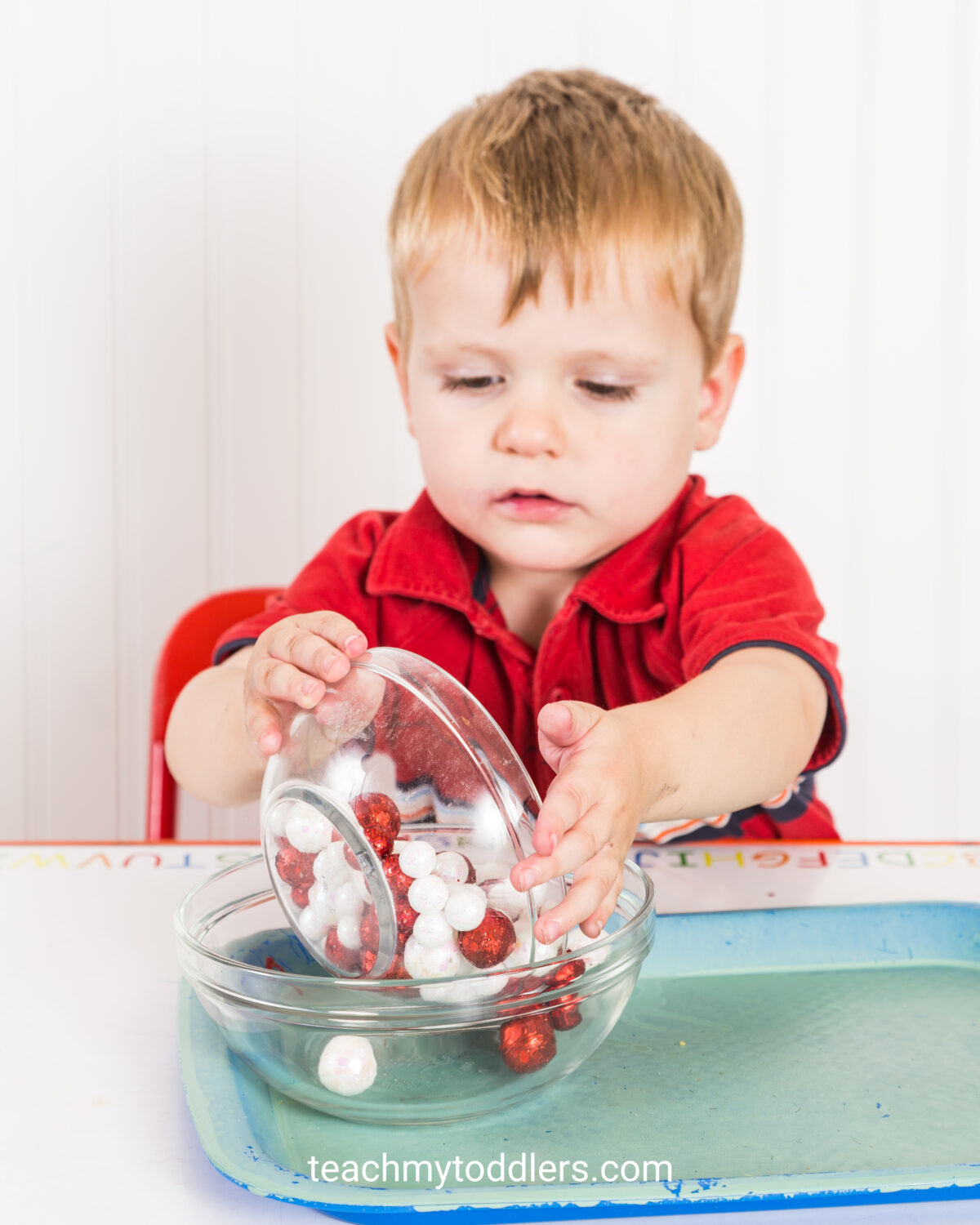 Ideas for Christmas Tot Trays