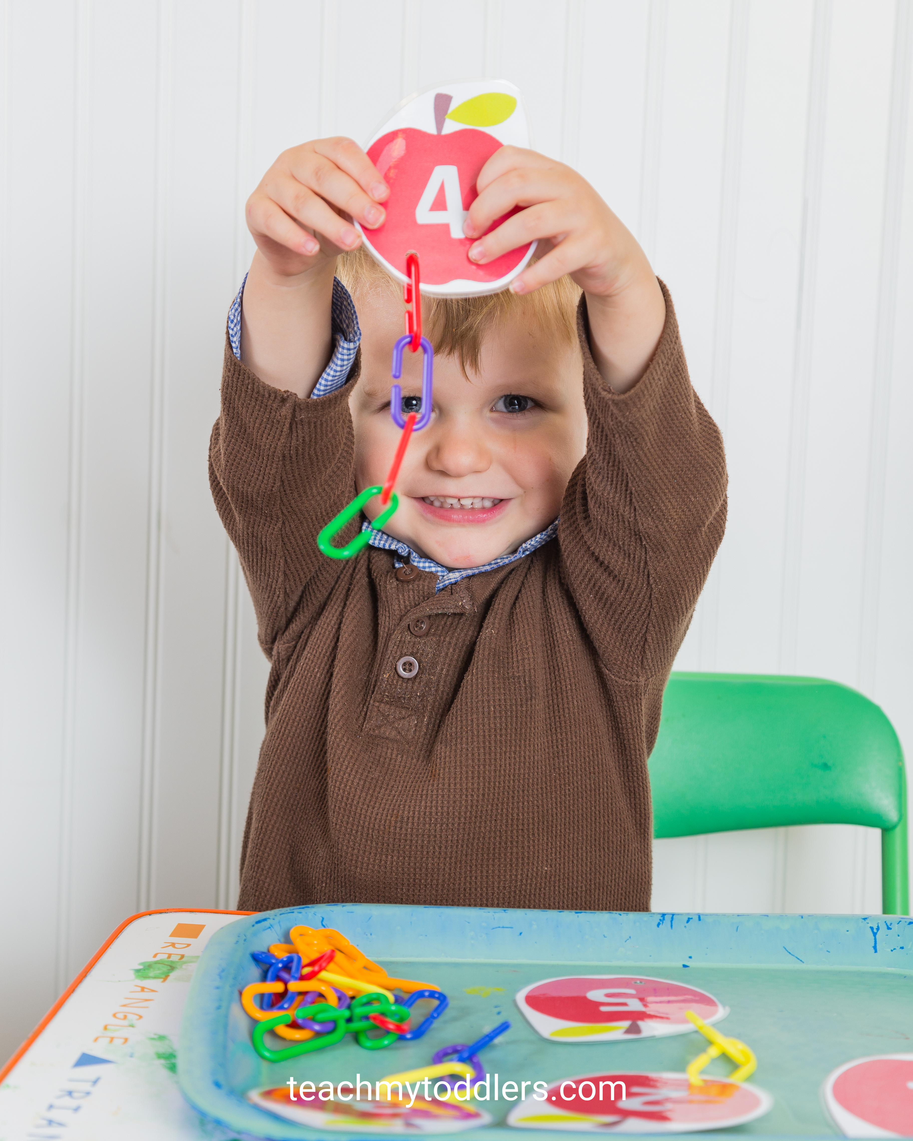 Teach your toddlers that the letter a is for apples with these awesome activities