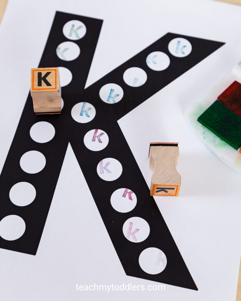 Alphabet Rubber Stamps and How to Use Them