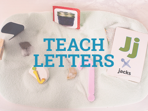 Teach letters to your toddler with these fun activities