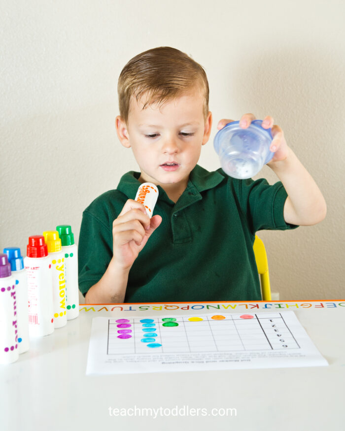 Teach Your Toddler Numbers and Counting with Toddler Trays – Teach My ...