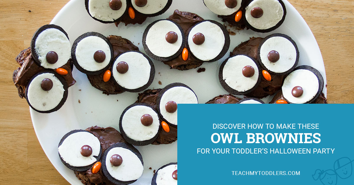 Halloween Owl Brownies